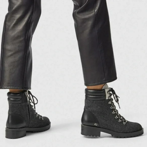 Coach Lorren Wool Booties - Picture 2 of 6